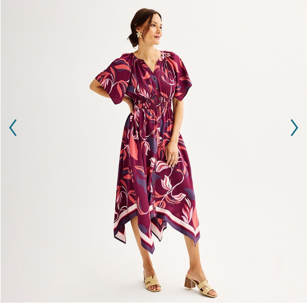 Nine West Handkerchief Dress